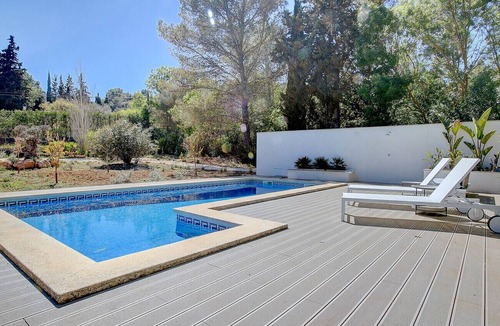Puigpunyent Villa | Villa Roca Verde with private pool, terraces, and luscious gardens