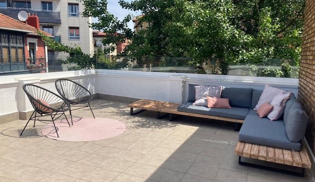 Ático con preciosa terraza en Algorta