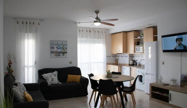 Aguilas Center & Costa, with Balcony, Wi-Fi and Air Conditioning