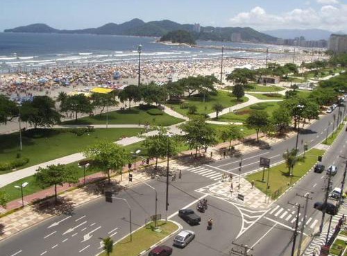 Apartamento Santos Avenida Praia in Campo Grande