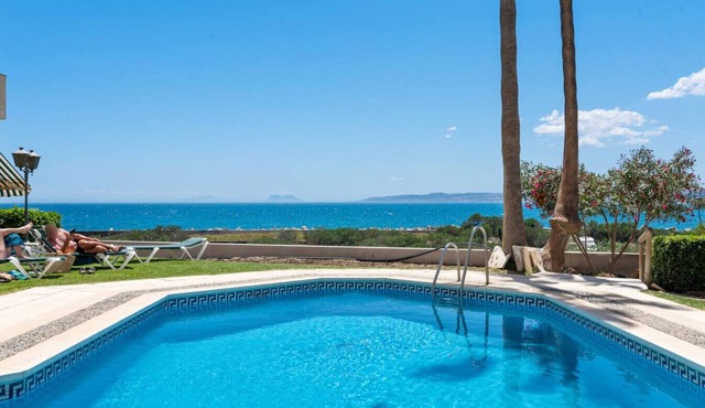 Apartment first line of Playa del Cristo Beach