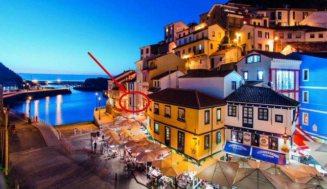 Apartment LA NANA DEL MAR on the old port of Cudillero