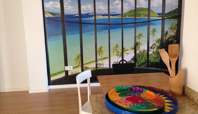 Apartment with wifi and air conditioning, centrally located, ideal for families.