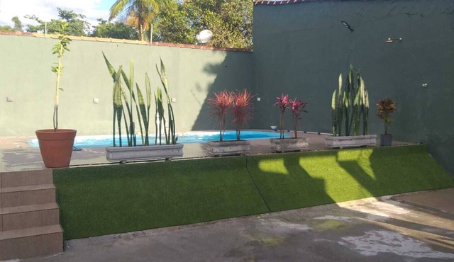 BORACEIA BEACH/BERTIOGA - HOUSE FOR VACATION RENTAL WITH POOL - 150 M FROM THE BEACH