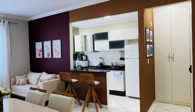 Apartment with queen bed, smart TV, garage, air and Wi-Fi. Pets allowed