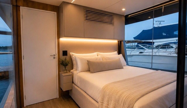 Bwelcome - Casa Flutuante Luxo Deck e Vista do Rio in Bertioga
