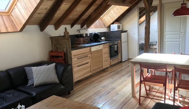 Charming Penthouse with a Garden - 4 mins from the ski slopes in Briançon