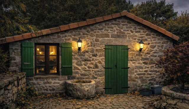 Cottage in former bakery in Dordogne in Saint-Estèphe