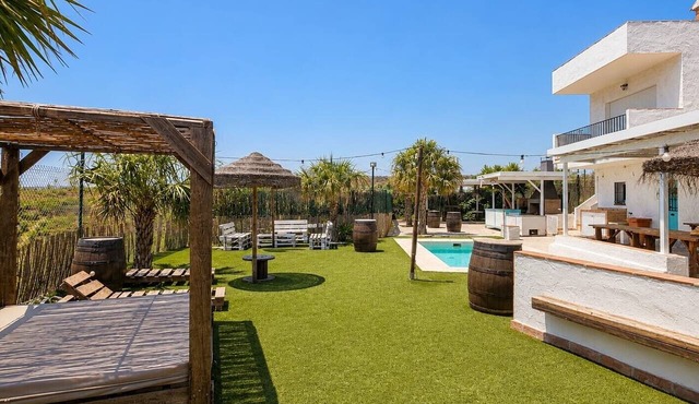 Country House 'Burraca Oasis En Cartama' with Mountain View, Private Pool and Private Terrace