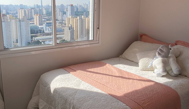 Cozy apartment on the top floor in São Paulo, privileged location, with infrastructure in Brás São Paulo