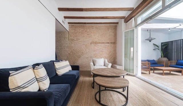 Downtown apartment with a terrace