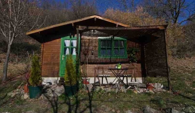El Verde Romántica cabaña de madera con vista in Candeleda