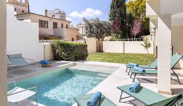 Heated pool inside Palma - Villa Palma 2 in Palma