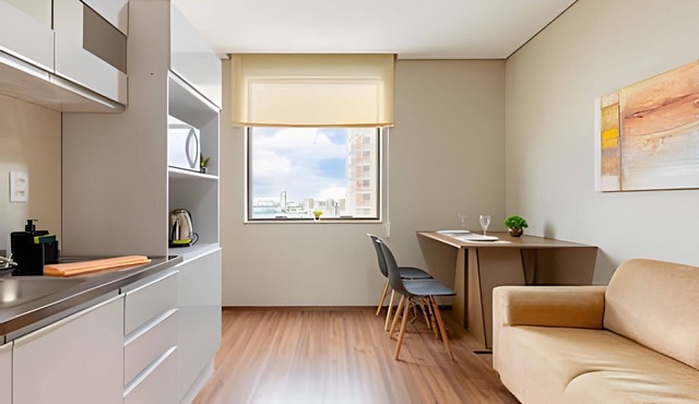 Hospedez - Spacious apartment w/cupboard ap1701 in Osasco