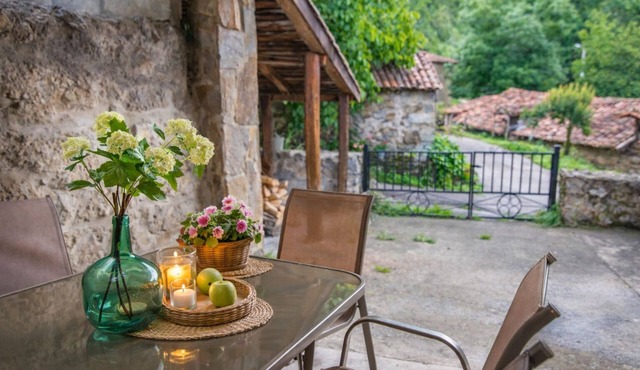 La Carrozal - Cottage with fireplace, barbecue and private porch