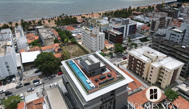Luxury flat fully equipped at Acqua Tambau AQ2X8 in João Pessoa