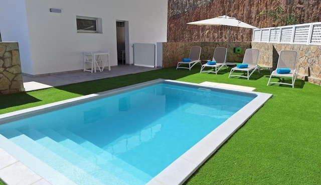 Malibú Mogán Secret Pool Villa - Piscina privada y climatizada - Exclusive Heated Pool