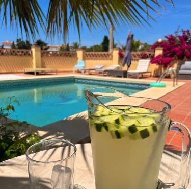 Private Luxury Villa 5 min to the beach with sea view and private pool
