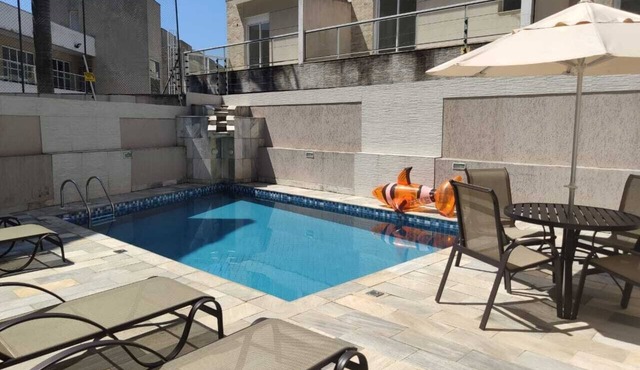 SHOW Triplex house in Cond. 3 suites for 12 people - Pool/Churr.- 4 🚙 -Near the beach