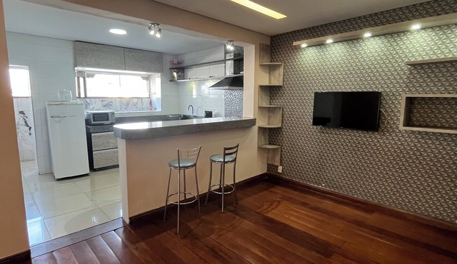 Spacious apartment, 3 bedrooms, air conditioning. 6 km from MRV Arena, 4 km from Eldorado Metro Station. in Contagem