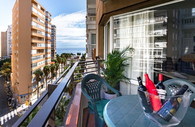 Next to Malagueta-Canovas beach