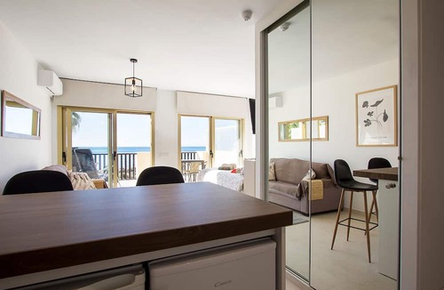 Nikki Beach Apartment | Beach front studio with stunning sea view