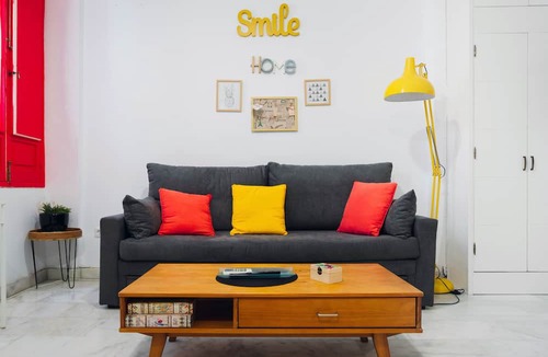 San Vicente Apartment | Duplex Apartment Seville-Historic Center, Wi-Fi, Full Kitchen, Heating & Air Conditioning