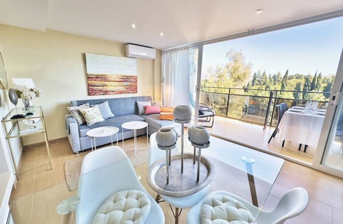 Marbella Seafront Promenade Apartment | Skol 412. Renovated Two Bedrooms Duplex with Sea View.