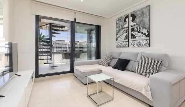 Patacona Sunrise Duplex II. Air Condition + Parking + Pool+ 4 Pax